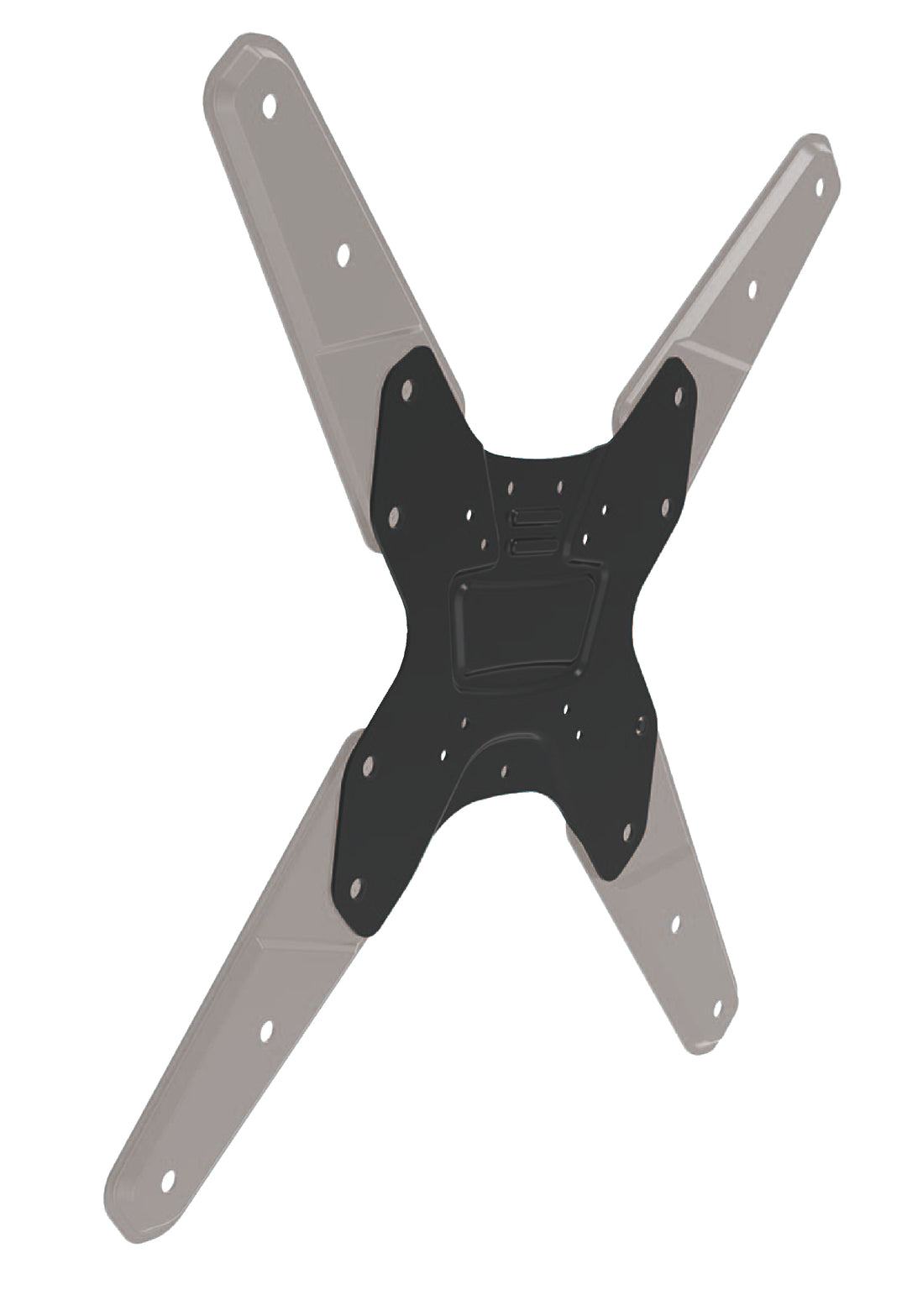 Soporte de Pared para TV Totalmente Ajustable 26-42 " 30 kg Plata/Negro
