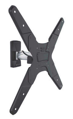 Soporte de Pared para TV Totalmente Ajustable 26-42 " 30 kg Plata/Negro