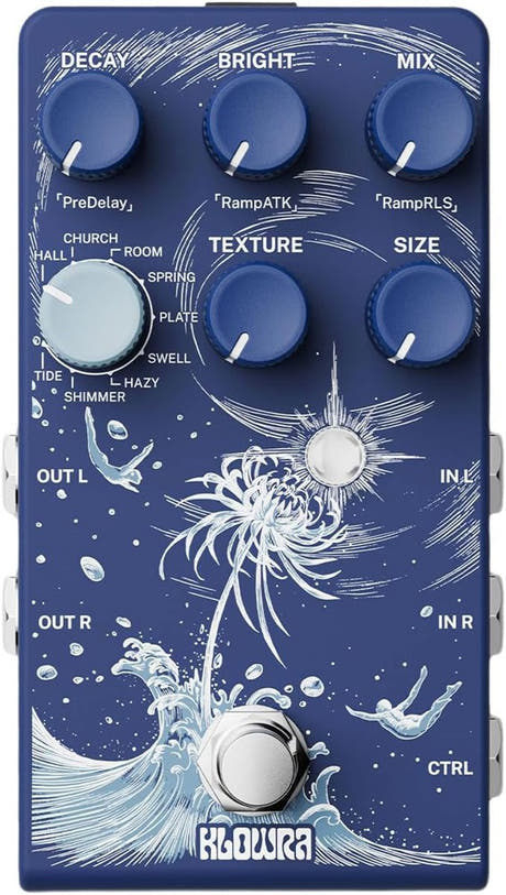 Pedal de reverberación múltiple Klowra Limbo
