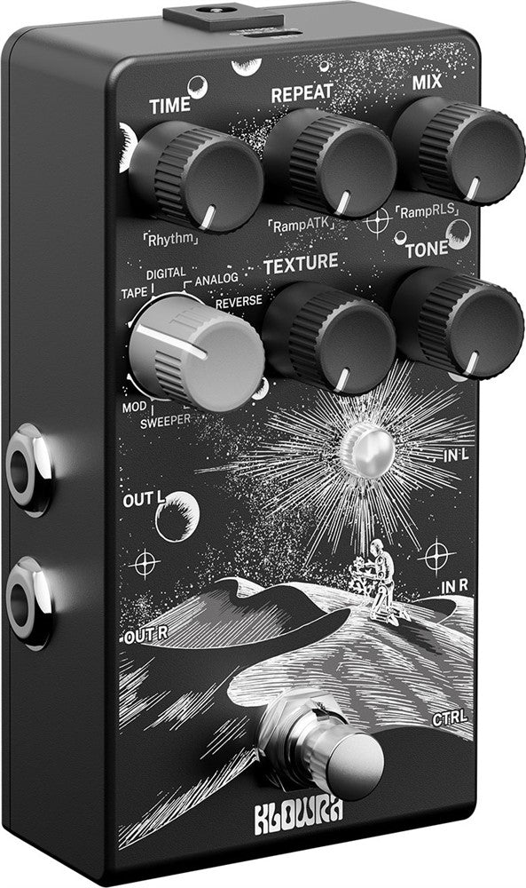 Pedal de delay múltiple Klowra Everlast