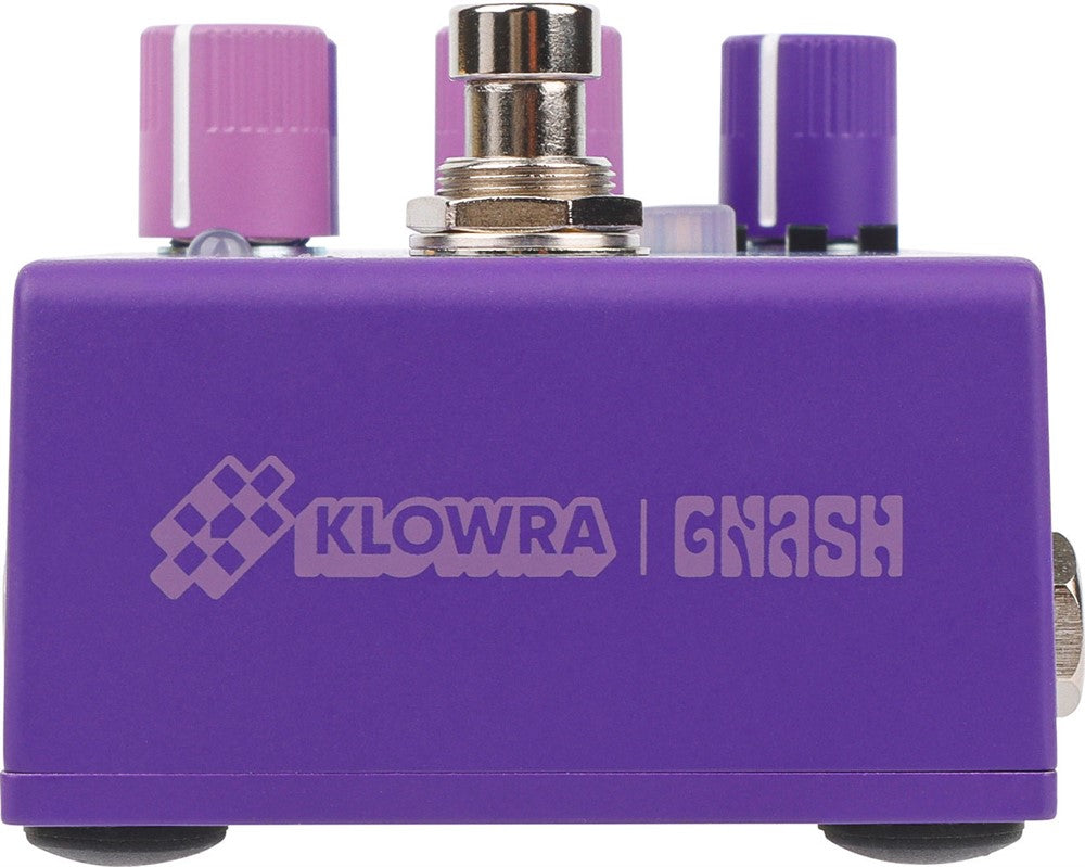 Pedal de distorsión analógica Klowra Gnash