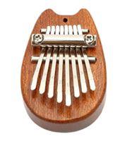 Kalimba con 8 tonos. Cuerpo de nogal. Easttop EK04