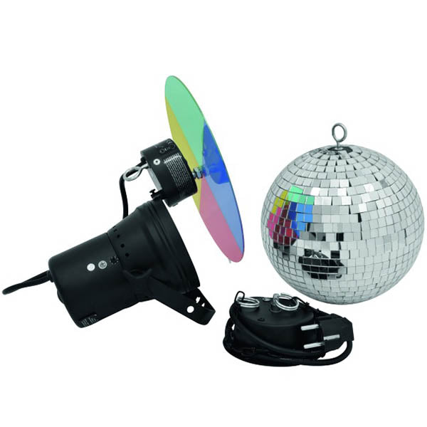 Eurolite Set Completo de Bolas de Espejos (30 cm)