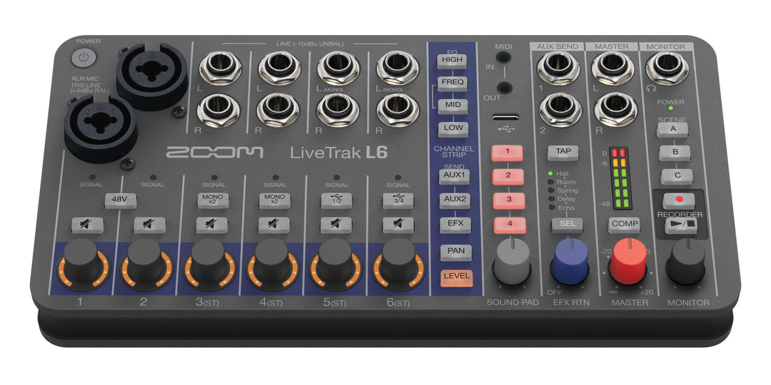 ZOOM LiveTrak L-6
