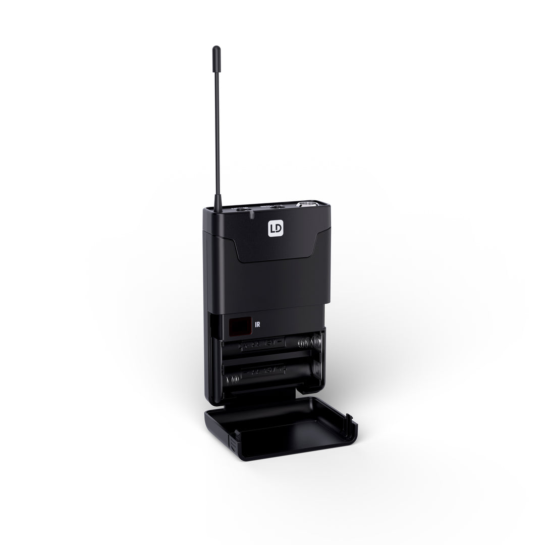 LD Systems ANNY® 10 BPH 2 B5 - Sistema PA portátil 10" a batería con Bluetooth® y mixer, y 2x micrófonos de diadema (incl. bodypacks)