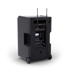 LD Systems ANNY® 10 BPH 2 B5 - Sistema PA portátil 10" a batería con Bluetooth® y mixer, y 2x micrófonos de diadema (incl. bodypacks)
