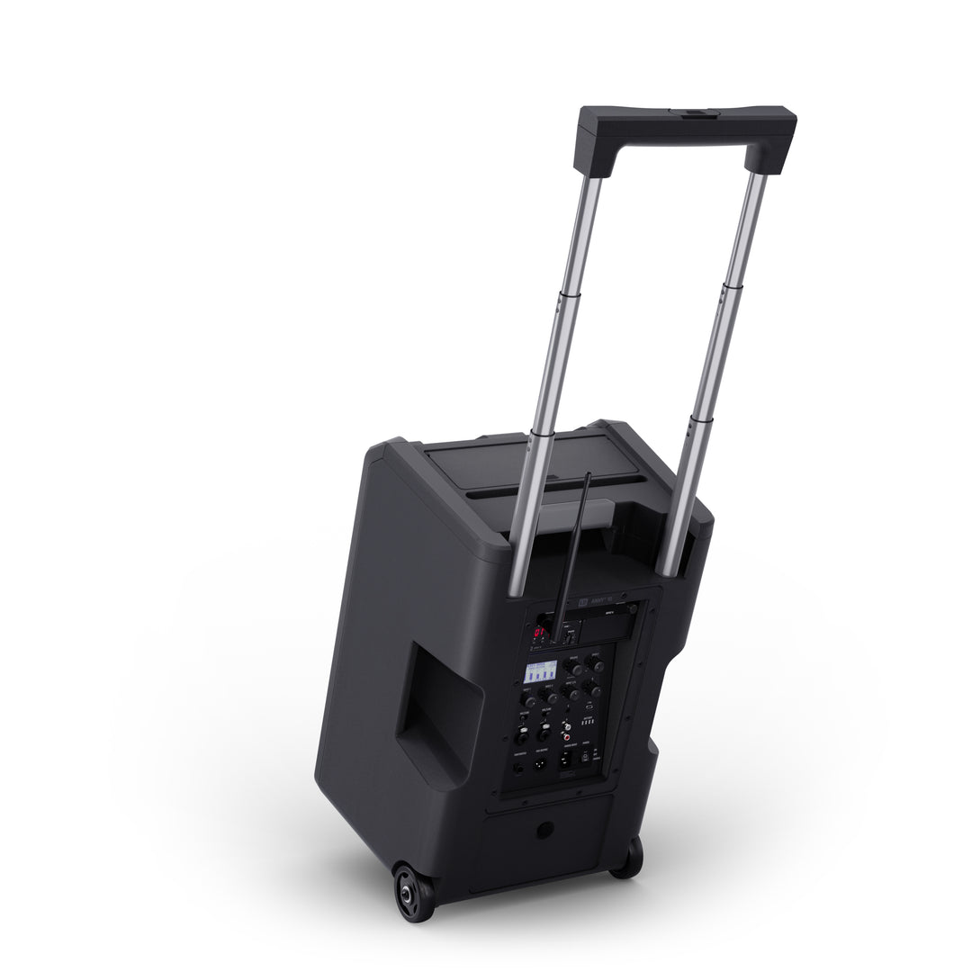 LD Systems ANNY® 10 HHD B5 - 10" sistema PA portátil a batería con Bluetooth® con mixer y 1x micrófono inalámbrico de mano