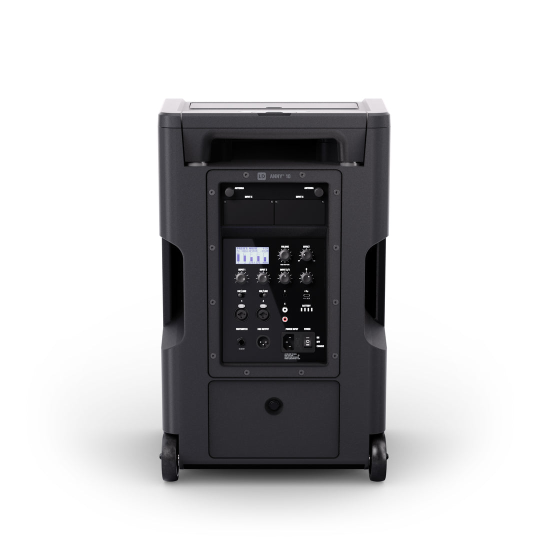 LD Systems ANNY® 10 - 10" sistema PA portátil a batería con Bluetooth® con mixer