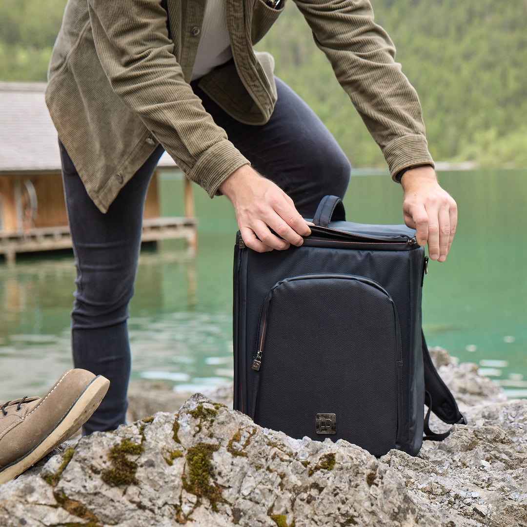 LD Systems ANNY® 8 RYGSÆK - Mochila protectora para transportar y usar el ANNY® 8 fuera de casa