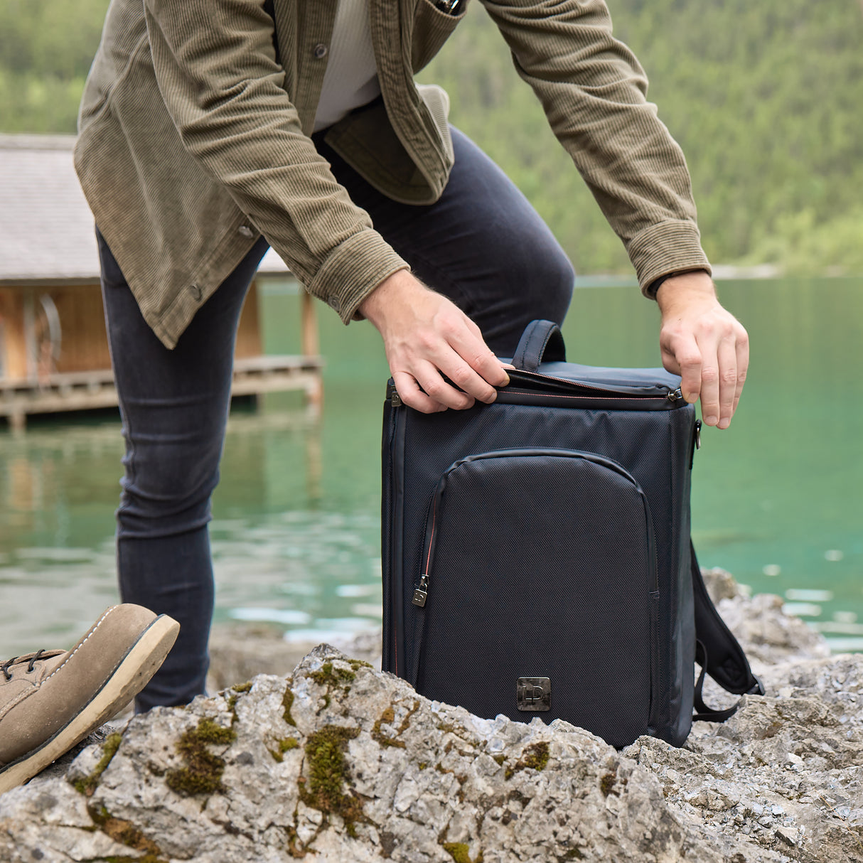 LD Systems ANNY® 8 RYGSÆK - Mochila protectora para transportar y usar el ANNY® 8 fuera de casa