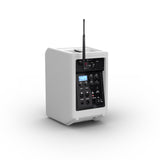 LD Systems ANNY® 8 BPH B5 W - Altavoz PA Bluetooth® portátil a batería con mixer y 1x micrófono de diadema (incl. bodypack), Puro White