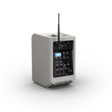 LD Systems ANNY® 8 BPH B6 G - Altavoz PA Bluetooth® portátil a batería con mixer y 1x micrófono de diadema (incl. bodypack), Gris urbano