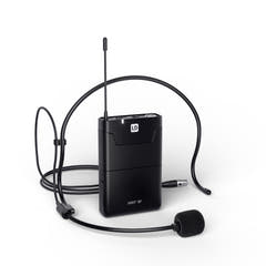 LD Systems ANNY® 8 BPH B8 - Altavoz PA Bluetooth® portátil a batería con mixer y 1x micrófono de diadema (incl. bodypack), Escenario Black