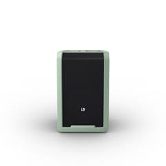 LD Systems ANNY® 8 GN - Altavoz PA Bluetooth® portátil con batería con mixer, Verde Adventure