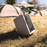 LD Systems ANNY® 8 G - Altavoz PA Bluetooth® portátil con batería con mixer, Gris Urban