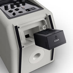 LD Systems ANNY® 8 G - Altavoz PA Bluetooth® portátil con batería con mixer, Gris Urban