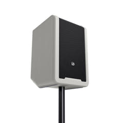 LD Systems ANNY® 8 HHD B5 G - Altavoz PA portátil a batería con Bluetooth® con mixer y 1x micrófono inalámbrico de mano, gris urbano
