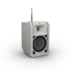 LD Systems ANNY® 8 HHD B5 G - Altavoz PA portátil a batería con Bluetooth® con mixer y 1x micrófono inalámbrico de mano, gris urbano