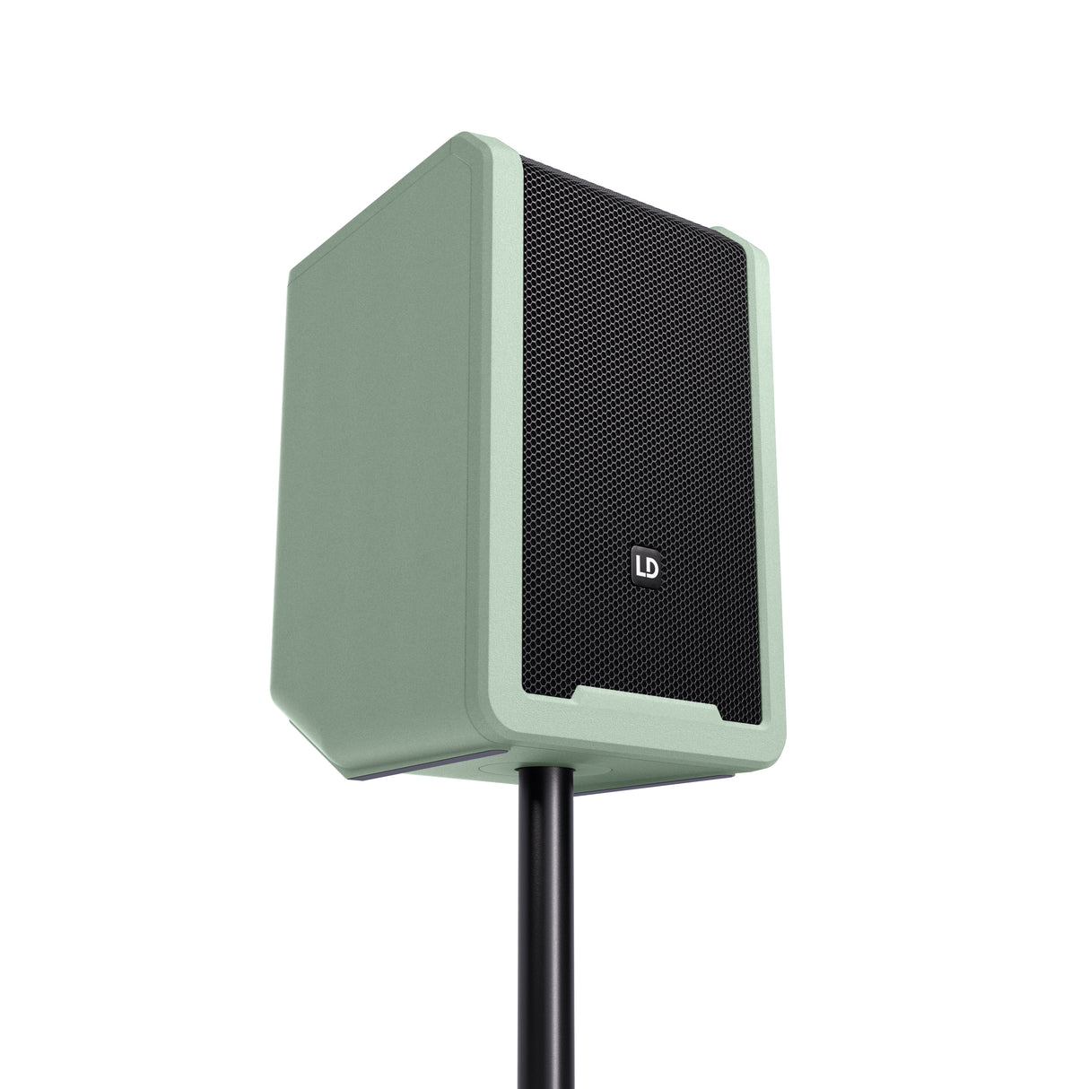 LD Systems ANNY® 8 HHD B6 GN - Altavoz PA portátil a batería con Bluetooth® con mixer y 1x micrófono inalámbrico de mano, verde aventura