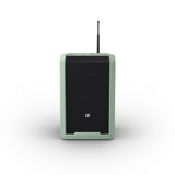 LD Systems ANNY® 8 HHD B6 GN - Altavoz PA portátil a batería con Bluetooth® con mixer y 1x micrófono inalámbrico de mano, verde aventura