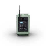 LD Systems ANNY® 8 HHD B6 GN - Altavoz PA portátil a batería con Bluetooth® con mixer y 1x micrófono inalámbrico de mano, verde aventura