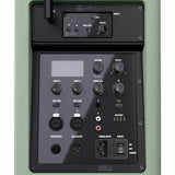 LD Systems ANNY® 8 HHD B6 GN - Altavoz PA portátil a batería con Bluetooth® con mixer y 1x micrófono inalámbrico de mano, verde aventura