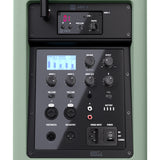 LD Systems ANNY® 8 HHD B6 GN - Altavoz PA portátil a batería con Bluetooth® con mixer y 1x micrófono inalámbrico de mano, verde aventura