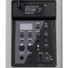 LD Systems ANNY® 8 HHD B6 G - Altavoz PA portátil a batería con Bluetooth® con mixer y 1x micrófono inalámbrico de mano, gris urbano