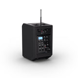 LD Systems ANNY® 8 HHD B6 - Altavoz PA portátil a batería con Bluetooth® con mixer y 1 x micrófono inalámbrico de mano, Black de escenario