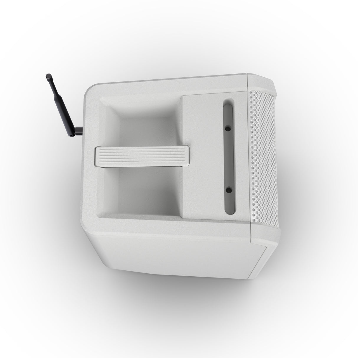 LD Systems ANNY® 8 HHD B8 W - Altavoz PA portátil a batería con Bluetooth® con mixer y 1x micrófono inalámbrico de mano, blanco puro