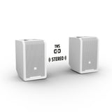 LD Systems ANNY® 8 HHD B8 W - Altavoz PA portátil a batería con Bluetooth® con mixer y 1x micrófono inalámbrico de mano, blanco puro