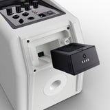 LD Systems ANNY® 8 HHD B8 W - Altavoz PA portátil a batería con Bluetooth® con mixer y 1x micrófono inalámbrico de mano, blanco puro