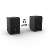 LD Systems ANNY® 8 HHD B8 - Altavoz PA portátil a batería con Bluetooth® con mixer y 1 x micrófono inalámbrico de mano, Black de escenario