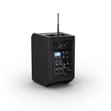 LD Systems ANNY® 8 HHD B8 - Altavoz PA portátil a batería con Bluetooth® con mixer y 1 x micrófono inalámbrico de mano, Black de escenario