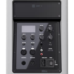 LD Systems ANNY® 8 W - Altavoz PA Bluetooth® portátil con batería con mixer, blanco puro