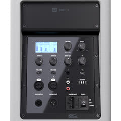 LD Systems ANNY® 8 W - Altavoz PA Bluetooth® portátil con batería con mixer, blanco puro