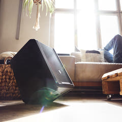 LD Systems ANNY® 8 - Altavoz PA portátil a batería con Bluetooth® y mixer, Black de escenario