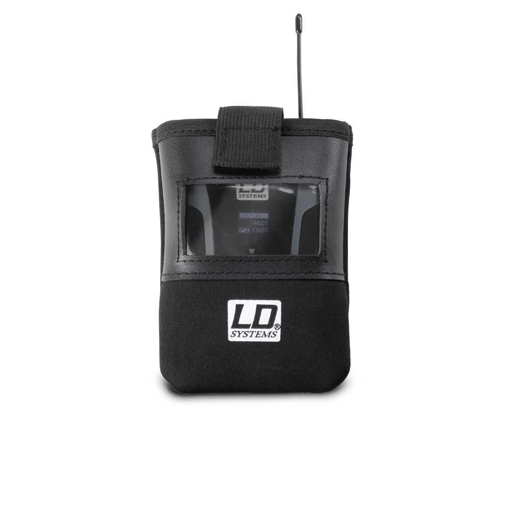 LD Systems BP POCKET 2 - Bolsa para transmisor bodypack con ventana transparente