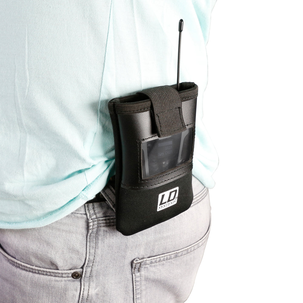 LD Systems BP POCKET 2 - Bolsa para transmisor bodypack con ventana transparente