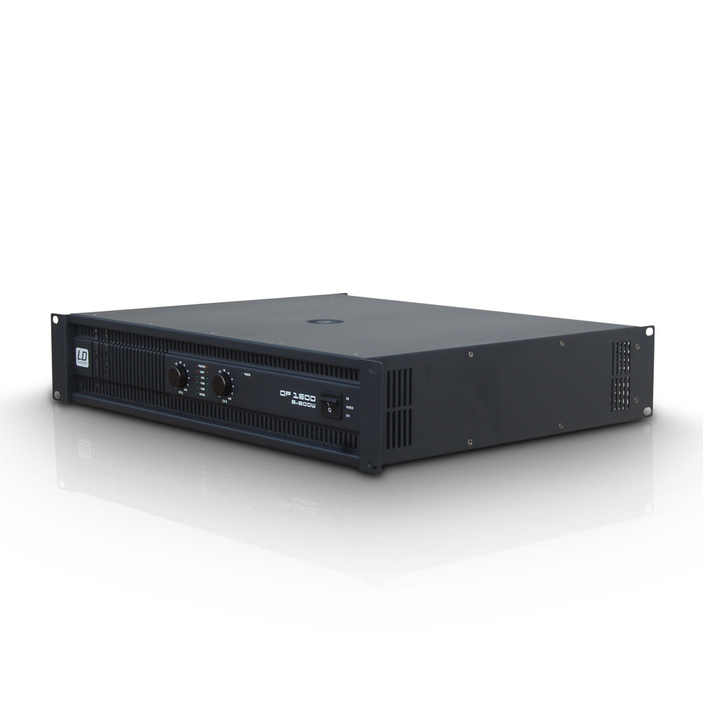 LD Systems DEEP2 1600 - Amplificador de Efectos (2x450W, 8 Ohm)