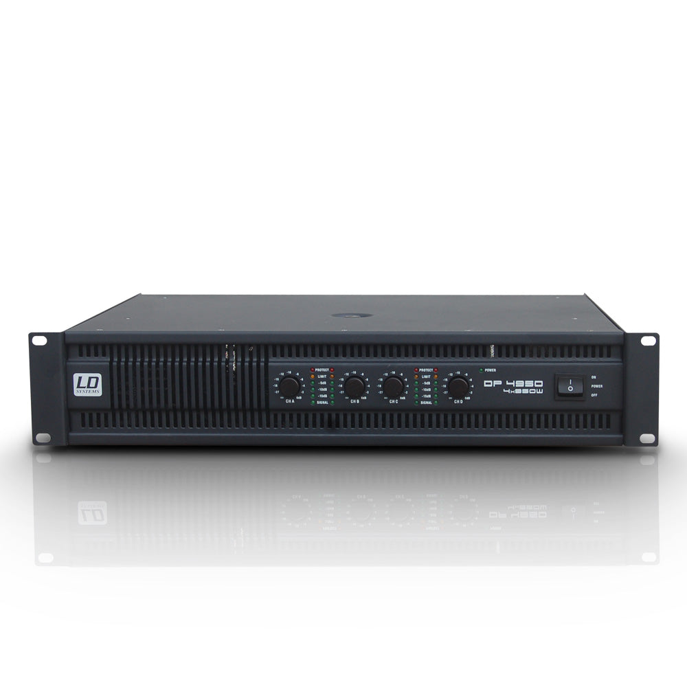 LD Systems DEEP2 4950 - Amplificador (4x490W, 8 Ohm)