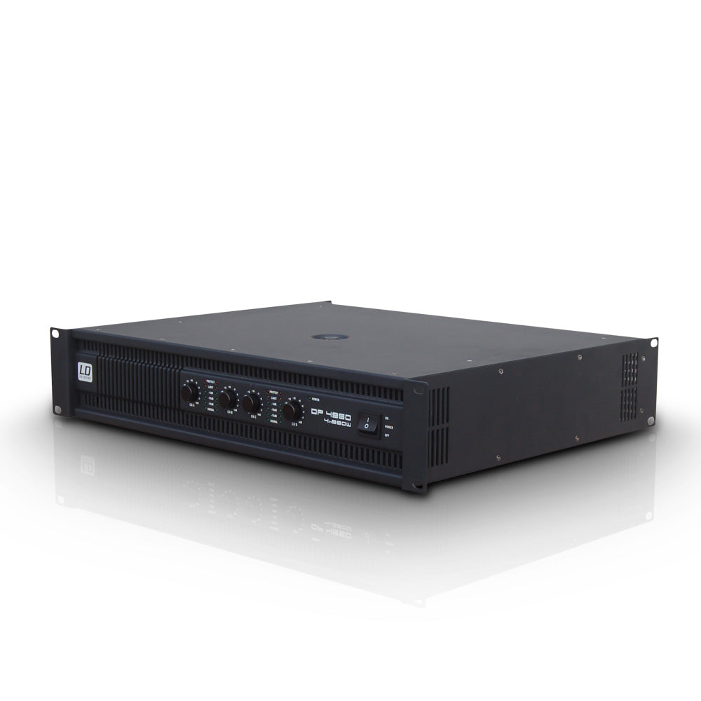 LD Systems DEEP2 4950 - Amplificador (4x490W, 8 Ohm)