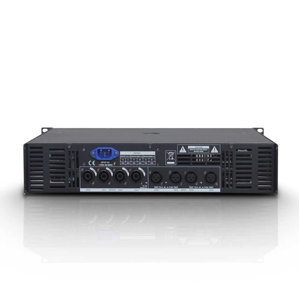 LD Systems DEEP2 4950 - Amplificador (4x490W, 8 Ohm)