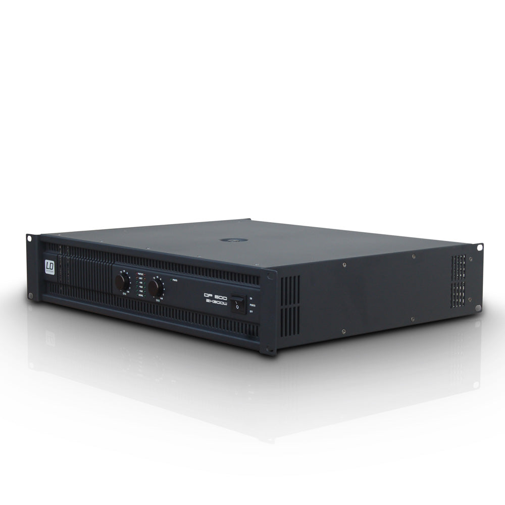 LD Systems DEEP2 600 - Amplificador de Efectos (2x300W, 8 Ohm)