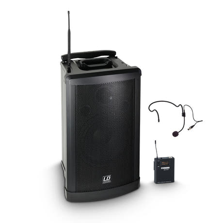 LD Systems Roadman 102 HS B6 - Altavoz PA portátil con headset