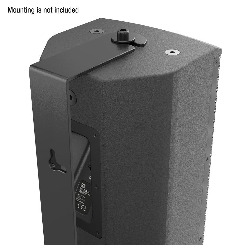 LD Systems SAT 262 G2 - 2 x 6,5" altavoz de instalación pasivo, negro