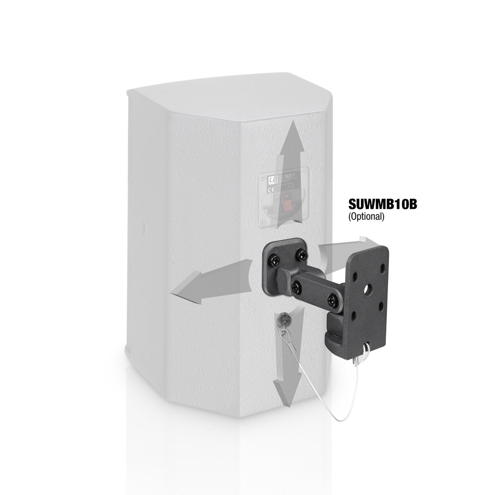 LD Systems SAT 62 G2 Conjunto de Altavoces RMS (80W, 8 Ohm)