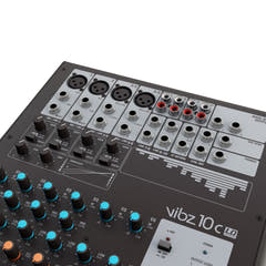 LD Systems VIBZ 10 C – Consola de mezcla de 10 canales con compresor