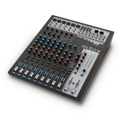 LD Systems VIBZ 12 DC - Consola de mezcla de 12 canales con DFX y compresor
