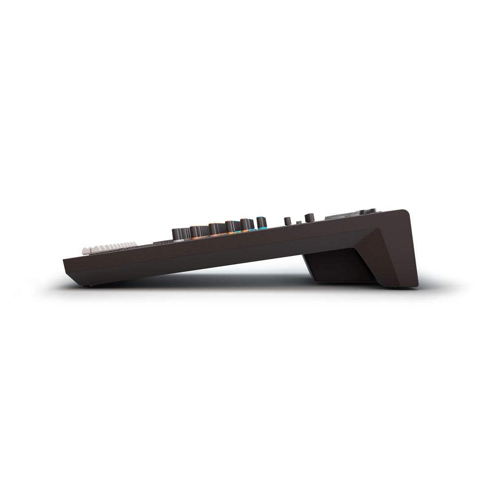 LD Systems VIBZ 12 DC - Consola de mezcla de 12 canales con DFX y compresor